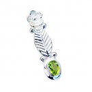 Riyo Peridot Silver Modern Jewellery Alligator Pendants L 1.5in Spper-58004