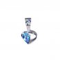 Riyo Blue Topaz Unique Handmade Handmade Silver Pendant L 0.7in Spbto-10040