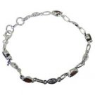 Riyo Red 925 sterling silver Garnet Bracelet foxy handmade jewelry store SBRAGAR