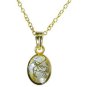 Riyo Multi Gold Plated Rutile Quartz CZ Pendant attractive best jewelry store on