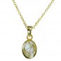 Riyo Multi Gold Plated Rutile Quartz CZ Pendant dishy best jewelry store GPPRQCZ