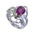 Riyo Tourmaline Wholesale Silver Supplies Silver Ring Settings Sz 6 Srtou6-84028