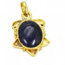 Riyogems Amethyst Indian Gold Plate Baby Pendants L 1.5in Gppame-2014