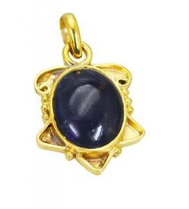 Riyogems Amethyst Indian Gold Plate Baby Pendants L 1.5in Gppame-2014