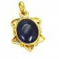 Riyogems Amethyst Indian Gold Plate Baby Pendants L 1.5in Gppame-2014