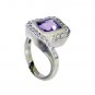 Riyo Amethyst Buying Silver Jewelry Sovereign Ring Sz 7 Srame7-2146