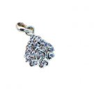 Riyo White Silver Jewellery Designer Religious Pendants L 0.7in Spwhcz-110004