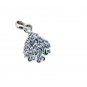 Riyo White Silver Jewellery Designer Religious Pendants L 0.7in Spwhcz-110004
