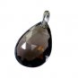 Riyo Smoky Quartz Silver Art Jewelry Designer Pendant L 1.5in Spsqu-76017