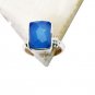 Riyo Blue Chalcedony Silver Jewelry Large Silver Ring Sz 7 Srbch7