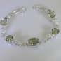 Riyo A Green Amethyst 925 Solid Sterling Silver Durable Bracelet Sbragam-28010