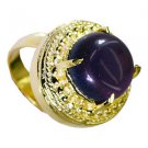 Amethyst Jewelry Gold Plated Toe Ring Jewelry