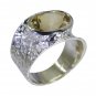 Riyo Yellow 925 sterling silver Citrine  Ring divine colored gemstone jewelry SR