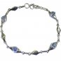Riyo Blue 925 sterling silver Blue Topaz Bracelet adorable handmade jewellery wh