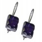 Riyo Purple 925 sterling silver Amethyst Earring bonny high end handmade jewelry