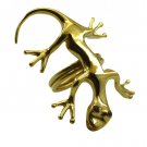Riyo   Gemstone  18kt Gold Plated Lizard Ring Gprliz75-230002