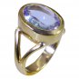 Riyo Blue Gold Plated Alexandrite CZ Ring pulchritudinous costume jewelry store