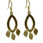 Riyo Plain Gold Plated plain Earring splendid contemporary gemstone jewellery GP