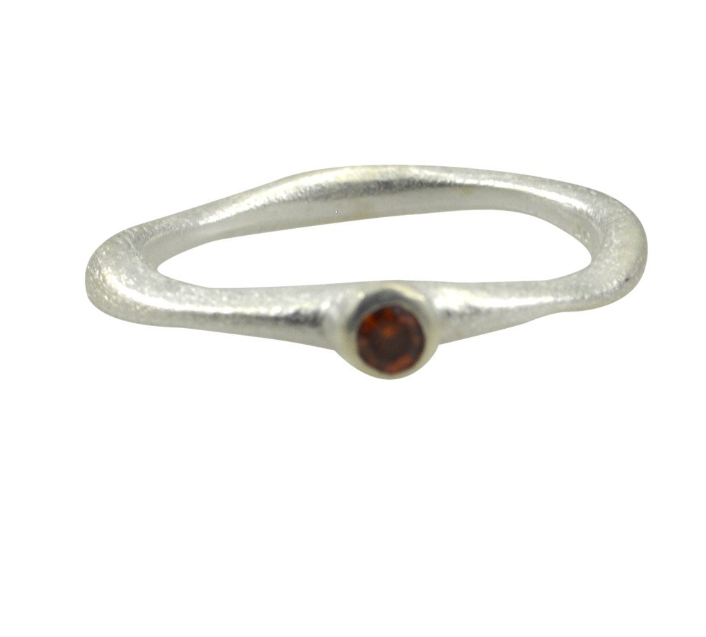 Riyo Red Garnet 925 Solid Sterling Silver Rustresistant Ring Srgar55-26257