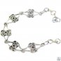 Riyo Citrine Artisan Jewellery Heavy Silver Bracelet L 7.5in Sbracit-14020