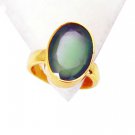 Riyo Green Onyx Gold Plated Jewelry Set Mothers Ring Sz 5 Gprgon5-30005