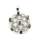 Riyo   Gemstone 925 Solid Sterling Silver Unique Pendant L 2in Spmul-52070