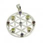 Riyo   Gemstone 925 Solid Sterling Silver Tribal Pendant L 2in Spmul-52068