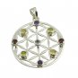 Riyo   Gemstone 925 Solid Sterling Silver Tribal Pendant L 2in Spmul-52068
