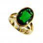 Riyo Emerald Cz 18kt Y Gold Plating Friendship Ring Sz 6 Gpremcz6-96074