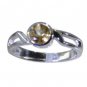 Riyo Yellow 925 sterling silver Citrine Ring delicate cheapest jewelry store SR