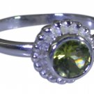 Riyo Green 925 sterling silver Peridot Ring seemly gemstone jewellery online SRP