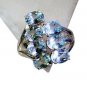 Riyo A Blue Topaz 925 Solid Sterling Silver Handmade Ring Srbto70-10119