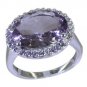 Riyo Purple 925 sterling silver Amethyst Ring chocolate-box online jewelry store