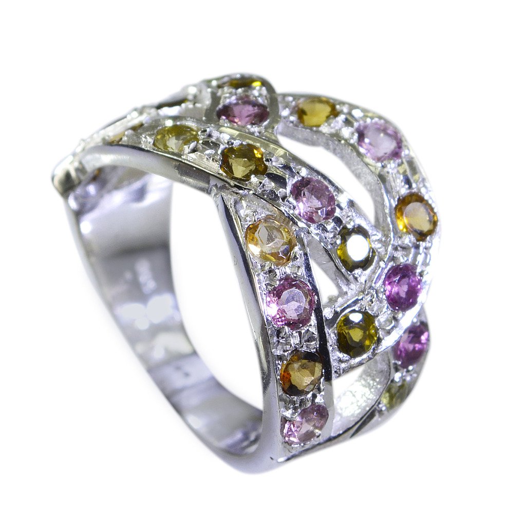 Riyo Tourmaline Silver Jewellery  Ring Sz 7.5 Srtou7.5-84123