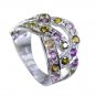 Riyo Tourmaline Silver Jewellery  Ring Sz 7.5 Srtou7.5-84123