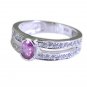 Riyo Tourmaline Argent Silver Jewellery Ecclesiastical Ring Sz 6.5 Srtou6.5-8405