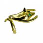 Riyo Gemstone 18kt Gold Plated Mouse Ring Gprmouse60-240010