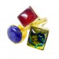 Riyo  Red Onyx Gold Plated Online Eternity Ring Sz 8 Gprmul8-53004