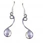 Riyo Rainbow Silver Costume Valentine Earring L 1.5in Sermo-64018
