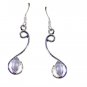 Riyo Rainbow Silver Costume Valentine Earring L 1.5in Sermo-64018