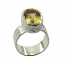 Riyo   Gemstone Alloy Silver Floral Ring Aspr85-0014