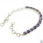 Riyo Amethyst Buy Jewellery Online Large Link Silver Bracelet L 7.5in Sbraame-20