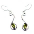Riyo Peridot Liquid Silver Jewelry India L 1.5in Seper-58016