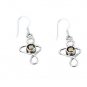 Riyo Citrine Silver Ear Thread L 1.2in Secit-14029