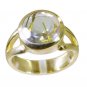 Riyo Multi Gold Plated Rutile Quartz CZ Ring teasing jewelry handmade GPRRQCZ70-