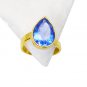Riyo Tanzanite Cz Wholesale Gold Plate Engagement Ring Sz 8 Gprtacz8-108017