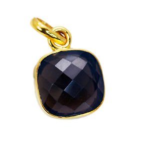 Riyogems Smoky Quartz Gold Plated Jewelry Set Lariat Pendant L 1.2in Gppsqu-7600