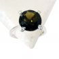 Riyo Smoky Quartz Silver Tribal Jewelry Antique Silver Ring Sz 8 Srsqu8-76012