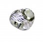 Riyo Green Amethyst Silver Jewelry Tags Purity Ring Jewelry Sz 6 Srgam6-28064
