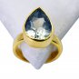 Riyo Green Amethyst Gold Plated Jewelry Beautiful Ring Sz 5 Gprgam5-28014